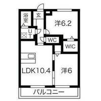 エトワール鳴尾の間取り