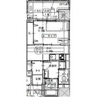 愛知県名古屋市熱田区六番2丁目(マンション)の賃貸物件504の間取り