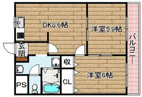 物件の間取り画像