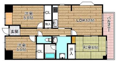 物件の間取り画像