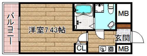 物件の間取り画像