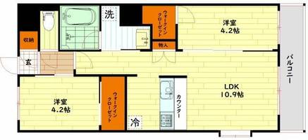 物件の間取り画像