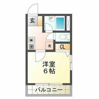 カーサ滝の茶屋の間取り