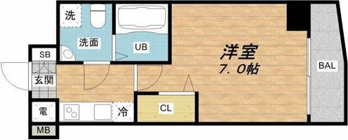 物件の間取り画像