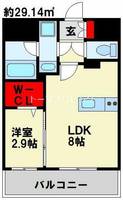物件の間取り画像