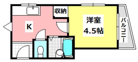 物件の間取り画像