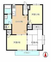 物件の間取り画像