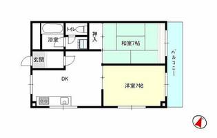 物件の間取り画像