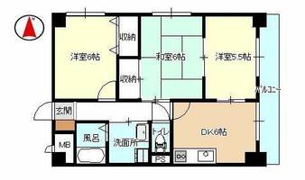 物件の間取り画像