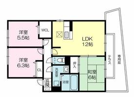 物件の間取り画像