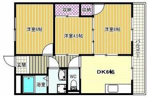 物件の間取り画像