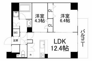 物件の間取り画像