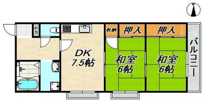 物件の間取り画像