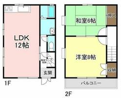 グリーンハイツいちぎAの間取り