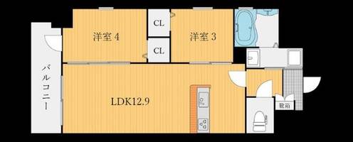 物件の間取り画像