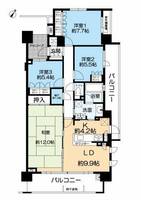 物件の間取り画像