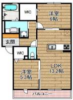 物件の間取り画像