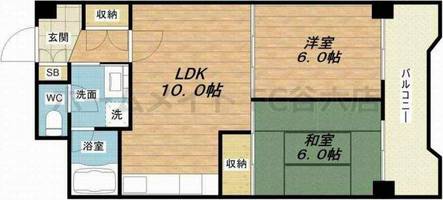 物件の間取り画像