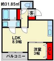 物件の間取り画像
