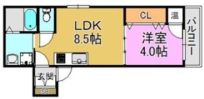 物件の間取り画像