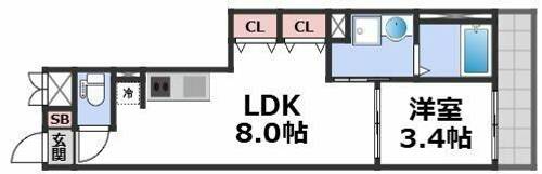 物件の間取り画像