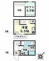 ル サブール2Bの間取り