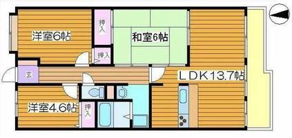 物件の間取り画像
