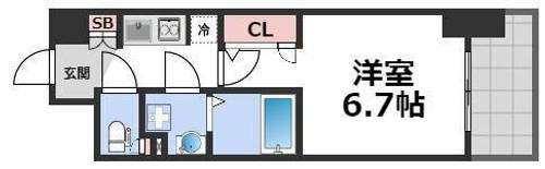 物件の間取り画像