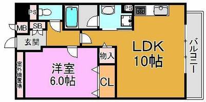 物件の間取り画像