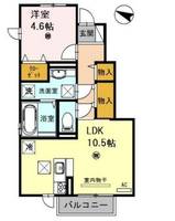 物件の間取り画像