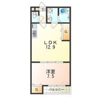 大阪府堺市西区鳳中町4丁(アパート)の賃貸物件の間取り