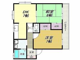 物件の間取り画像