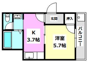 物件の間取り画像