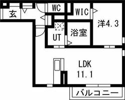 物件の間取り画像
