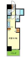 大阪府池田市栄本町(マンション)の賃貸物件の間取り