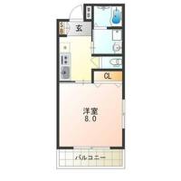 兵庫県尼崎市若王寺3丁目(アパート)の賃貸物件の間取り