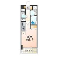大阪府大阪市淀川区十三本町1丁目(マンション)の賃貸物件の間取り