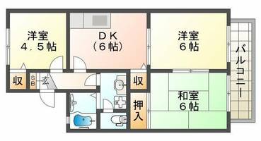 物件の間取り画像