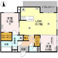 大阪府守口市橋波東之町4丁目(アパート)の賃貸物件の間取り