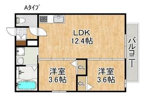 物件の間取り画像