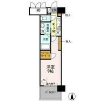 グランドソレイユ名駅1302の間取り