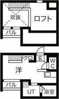 コスモハイツ安城Bの間取り