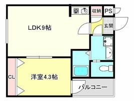 物件の間取り画像