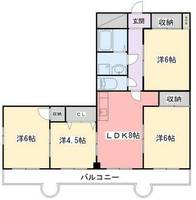 物件の間取り画像