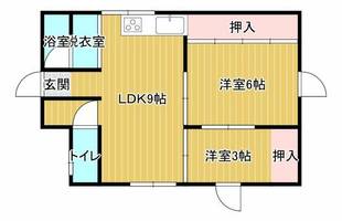 水元町アパートの間取り