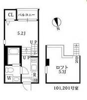 物件の間取り画像