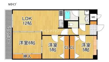 物件の間取り画像