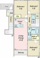 物件の間取り画像