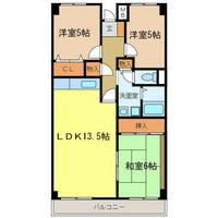 プレスト・コート壱番館の間取り