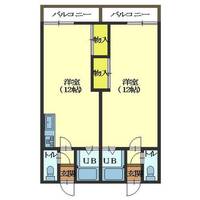 ビバリアⅠ308の間取り